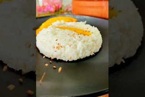Mango Sticky Rice  #shorts #youtubeshorts
