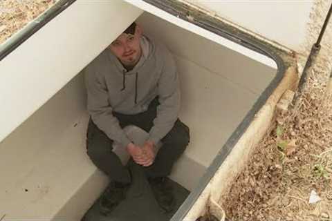 Family took shelter in a underground, detached pre-fab bunker when tornado came through Bremen