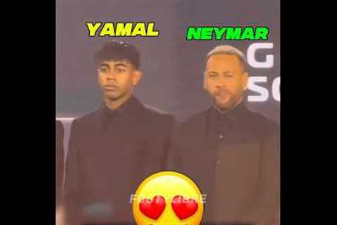 Lamine Yamal idolising Neymar 😍❤️
