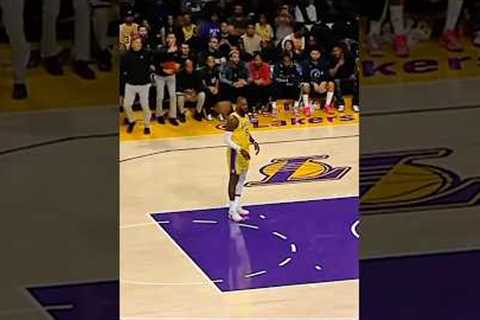 Confused LeBron 😆 #shorts