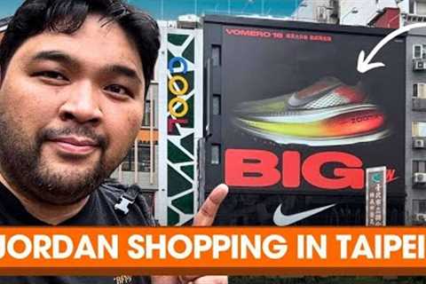 Sneaker Shopping in Taipei for ASICS, Jordans, Adidas, and New Balance!