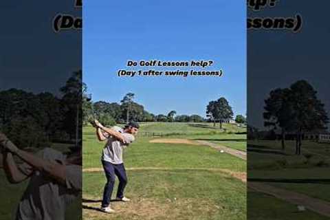 Do golf lessons help? #golf #golfswing #golfer #golflife