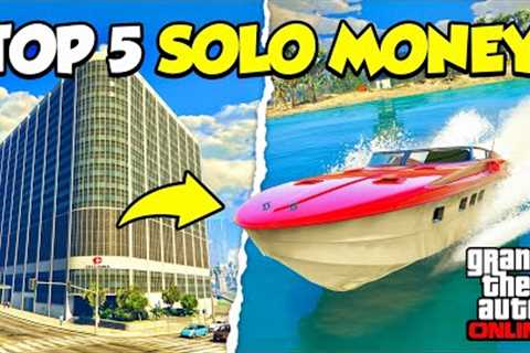 TOP 5 BEST SOLO Ways to Make Millions in GTA 5 Online! 2025