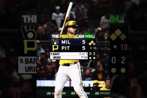 The Pirates CAME BACK Last Night Against Milwaukee! 🤯🔥 #mlb #baseball #edit