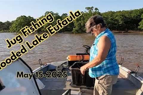 Jug Fishing Flooded Lake Eufaula