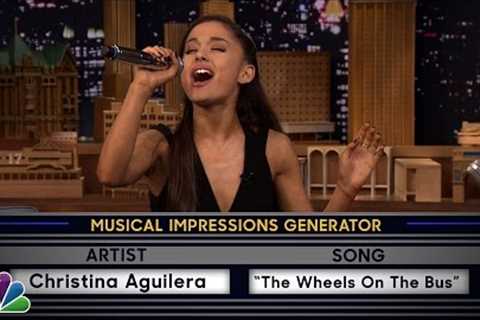 Wheel of Musical Impressions with Ariana Grande