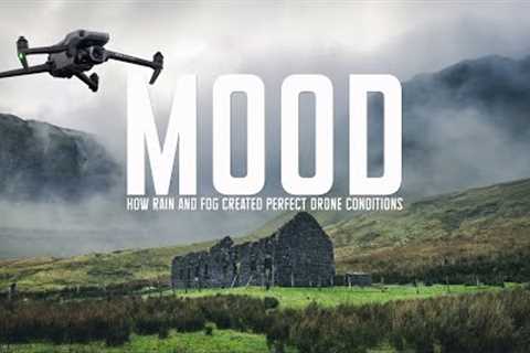 Stunning Drone Footage Captures Landscape in Dramatic Weather