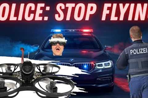 🚨 POLICE Caught Me Flying The FASTEST Tiny Whoop - Testing Hummingbird Race Spec V3.1