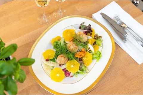 Learn the secrets of preparing Italian-inspired seared scallops with Chef Catherine Fulvio