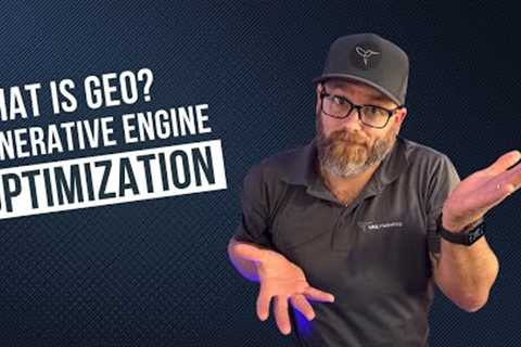What is GEO (Generative Engine Optimization)?