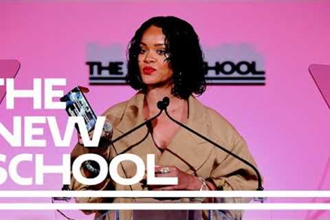 Rihanna Accepts Honorary Award at the 2017 Parsons Benefit | Parsons School of Design