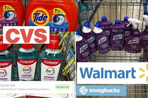 Coupon24 Spend $30 Save $10 At CVS &amp; Gran Cheap Cleaning Supplies At Walmart 5/26