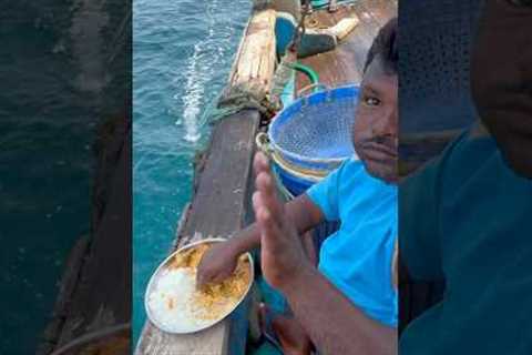 deepsea cooking in fresh fish in seafood / Indian style cooking in seafood / #fishing
