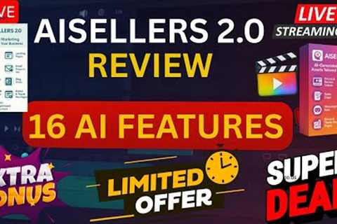 AiSellers 2.0 Review |🎯 Ai Sellers 2.0 Review 🎁[ 16 In 1 Marketing Apps ]