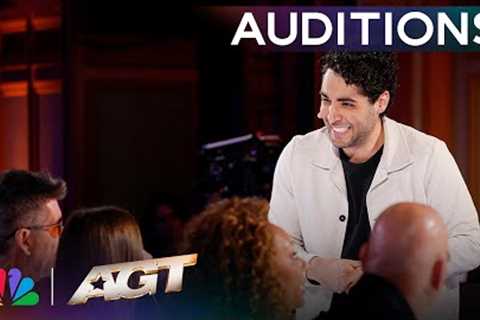Early Release: Magician Zak Mirz Works His Magic On The Crowd (Including YOU) | Auditions | AGT 2025