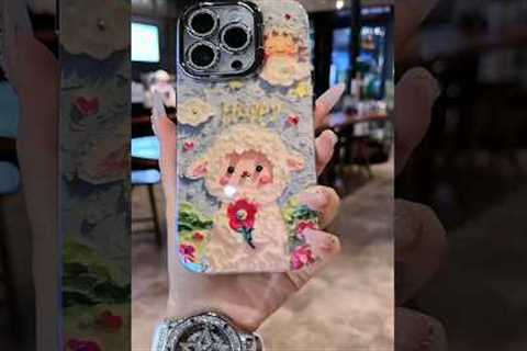Cute and colorful oil painting little sheep, so cute! Upgraded #shortsfeed  #shorts