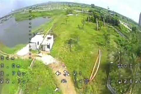 5 inch fpv racing drone kit freestyle flying demo