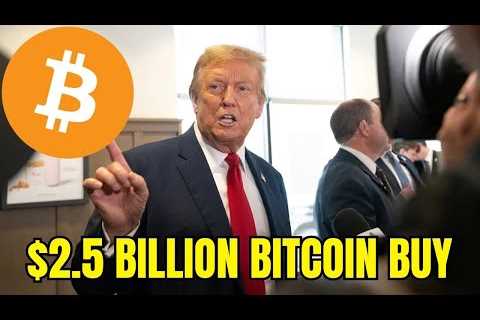 “Trump Media Announces $2.5 Billion Bitcoin Treasury Strategy”