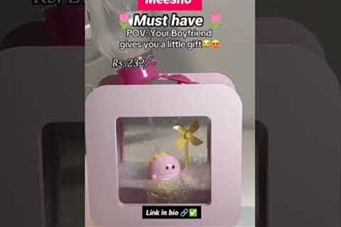 Cute gift ideas for girlfriend from meesho | makeup remover dispenser #shorts #shortsviral