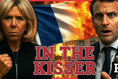 FRENCH CIVIL WAR! Brigitte Macron just man-handled President Macron in major domestic abuse scandal