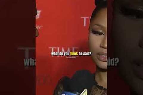 Donald Trump confesses he is a Nicki Minaj fan 😂 #nickiminaj #shorts #viral