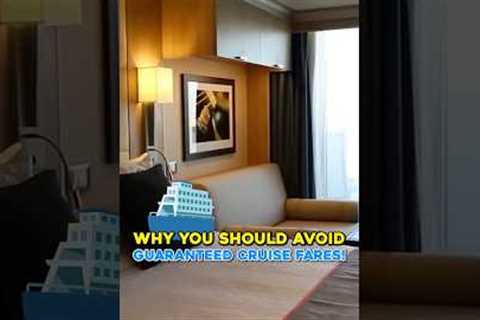 Are Cruise Guaranteed Fares a Big Mistake? #shorts