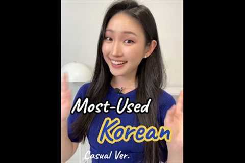 Korean Basics 🇰🇷