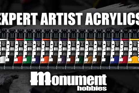 Expert Artist Acrylics, From Monument Hobbies - Another Tool in Your Perfect Toolkit
