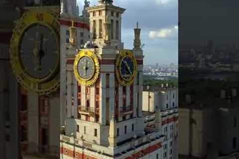 Breathtaking Aerial View of Moscow | 4K Drone Footage of Russia’s Capital. #droneview #moscow