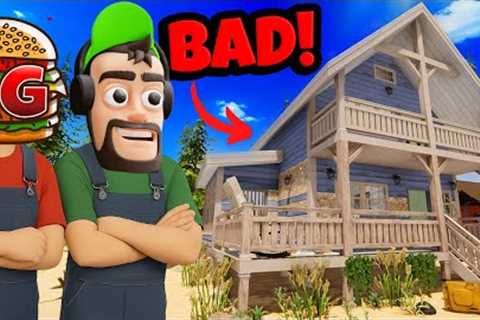 We Tried to Flip a FLOODED Beach House in House Flipper 2 Multiplayer!