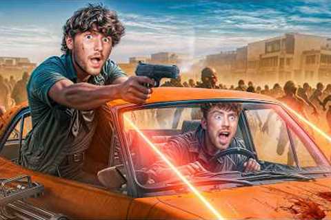 Surviving ZOMBIE APOCALYPSE w/ Tomo.. (Drive Beyond Horizons)