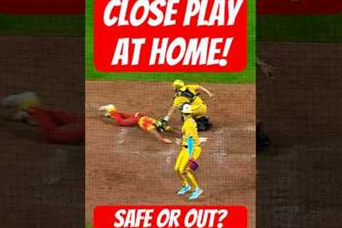 Game-winning call! You decide! #baseball #savannahbananas #firefighters #sports #shorts #mlb #wow