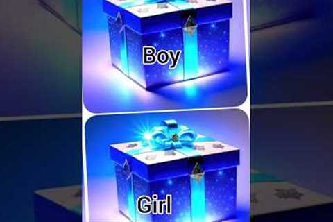 choose your gift 🎁 boy vs girl #shorts