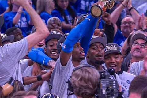 FULL Trophy Presentation Ceremony - OKC Thunder - 2025 Western Conference Champions 🏆