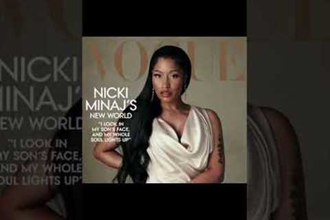 Hunnaaaay 😱😱😱Nicki Minaj Is Taking Over The Internet Today Chile🥵#shorts #vogue