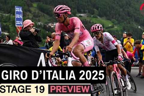 Giro d'Italia 2025 Stage 19 PREVIEW - Can Anyone Challenge Isaac del Toro and UAE Team Emirates?