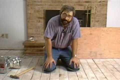 Hardwood Flooring Subfloor Preparation - Laying Hardwood Floors Part 2 of 8