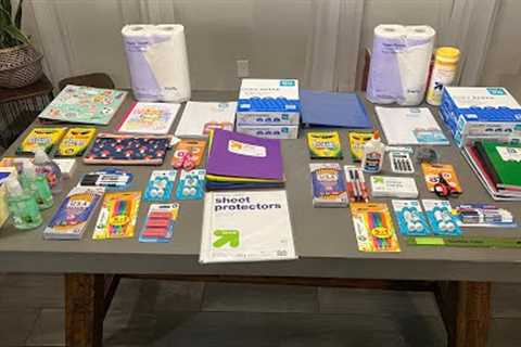 Back To School Supply Haul - 3rd and 6th grade