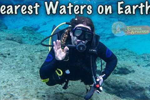Discover Florida's Ginnie Springs - Cavern Scuba Diving in Ginnie Ballroom!