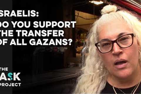 Israelis: Do you support transfer of Palestinians from Gaza?