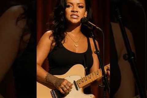 Rihanna Shreds Guitar &amp; Slays Vocals LIVE on Stage – USA Crowd Goes Wild!#englishsongs