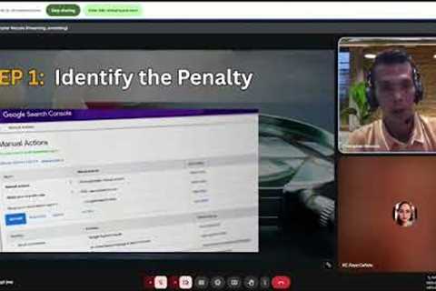 How to Recover from a Google Penalty Related to Bad Links | Webinar Replay