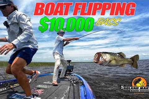 Boat Flipping $10,000 Bass On My Home Lake - RMMC Series