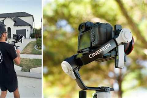 Best New Gimbal For Real Estate Videography? Zhiyun Crane 4E Review!