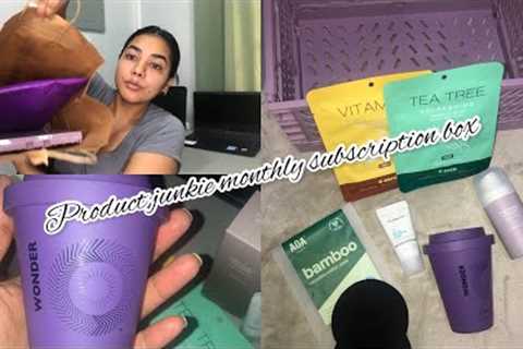 PR UNBOXING KOREAN SKINCARE|| PRODUCT JUNKIE MONTHLY SUBSCRIPTION BOXES|| TRINIDAD YOUTUBER