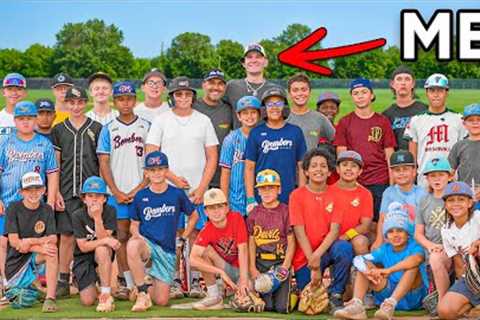 I Hosted a 12U Home Run Derby