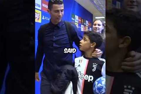 Cristiano junior asked Ronaldo for $100,000 you won't believe why! 😱 || Cristiano Ronaldo|| #shorts
