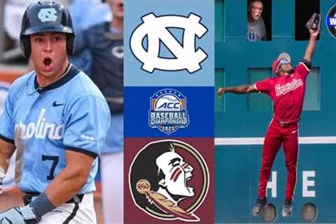 #3 North Carolina vs #2 Florida State (Exciting!) | Semifinal | 2025 College Baseball Highlights