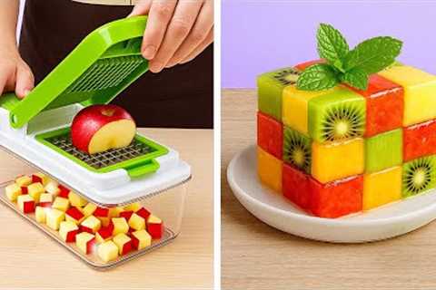 🥒 HOW TO CUT & PEEL FRUITS AND VEGGIES FASTER ⚡🍎 Cooking Tips!