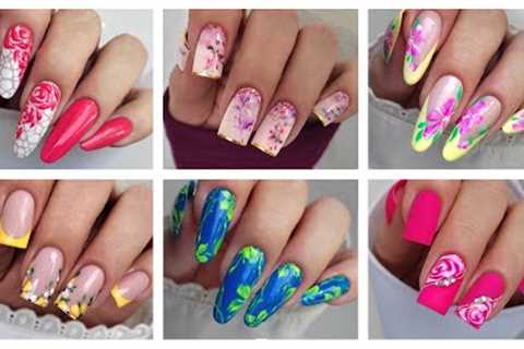 Nail Art Design 2025 🌼 Flower Nails #20nails